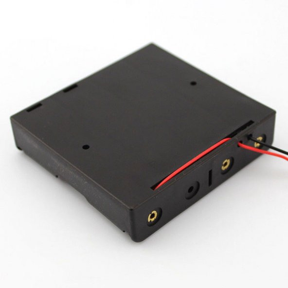 18650 4lü Pil Kutusu Seri 4 yuva 14.8V Seri Lityum Lion Batarya Yuvası Mobil Güç Kaynağı 15cm Kablo - Resim 8