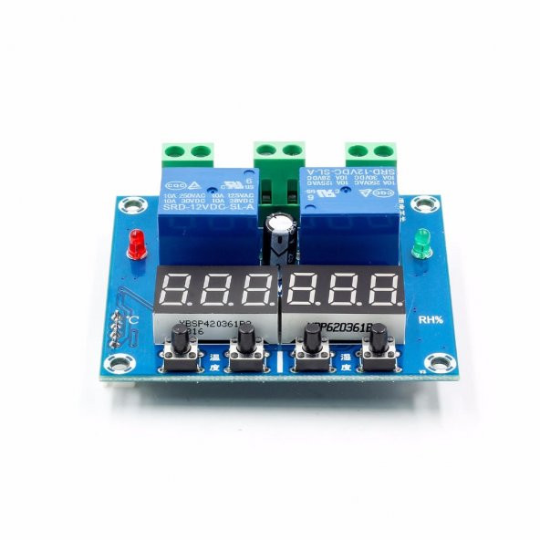 XH-M452 12V Sıcaklık Nem Kontrollü Dijital Termostat Kuluçka Pet - 2