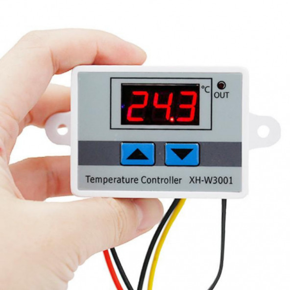 XH-W3001 AC 220V Dijital Termostat-Akvaryum-Kuluçka-Buzdolabı - 2