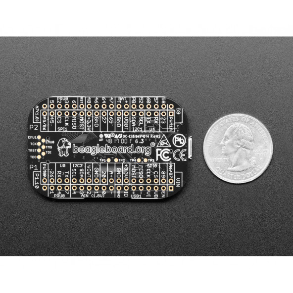 GHI Electronics Pocket Beagle SC-569 Mikro PC-OSD3358 1-GHz ARM Cortex-A8 CPU 512MB DDR3 RAM 2x 200mhz - 4