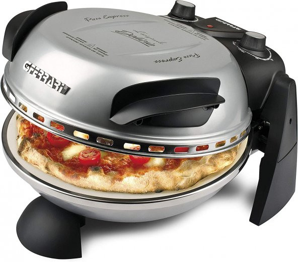 Fırın pizza G3 Ferrari Delizia, 1200 W, 1 litre, 0 desibel, paslanmaz çelik