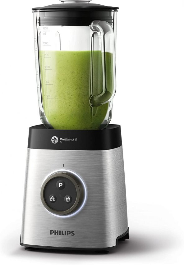 Philips Avance Collection hr3652/00 ayaklı mikser (blender, 2 l, siyah, metalik, LED