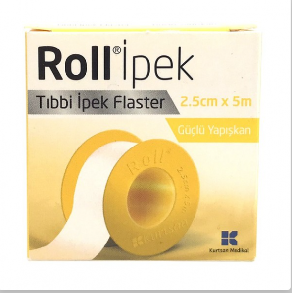 Roll İpek Tıbbi Flaster 5m x 2,5cm