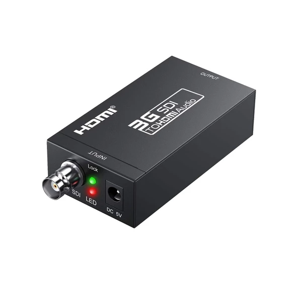 Bnc sdı to hdmı audio çevirici converter 3G SDI to HDMI çevirici