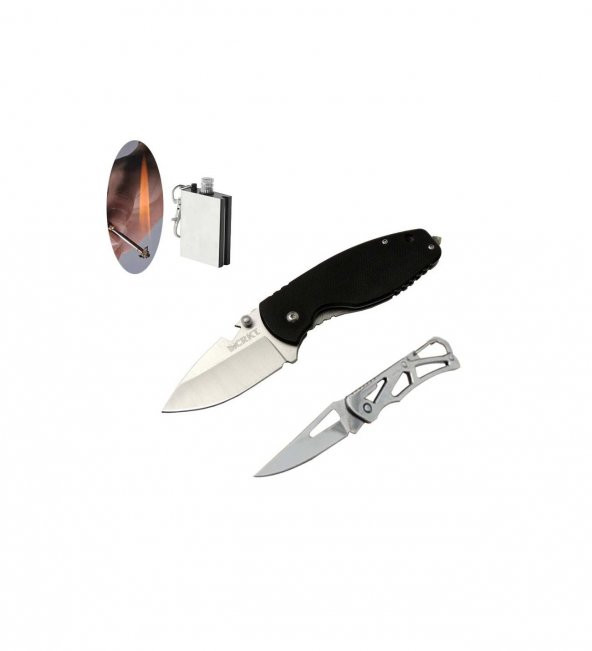 CRKT Serisi 3329 BK 18 CM Heat Bıçak Seti 682