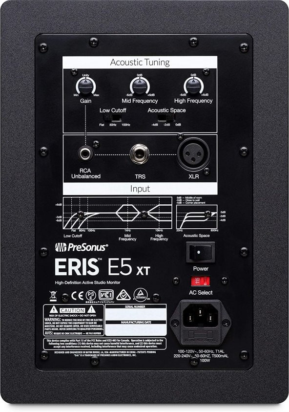 Presonus Eris E5 XT Hoparlör stüdyo monitörü - 2