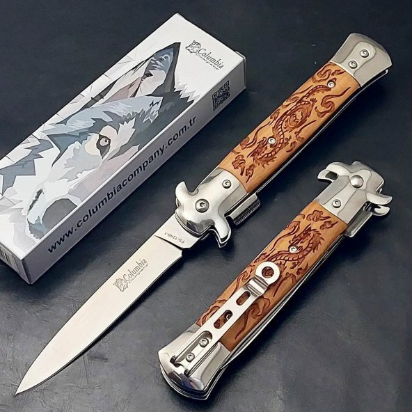 EJDERHA İŞLEMLİ ÇAKI 22.5 CM