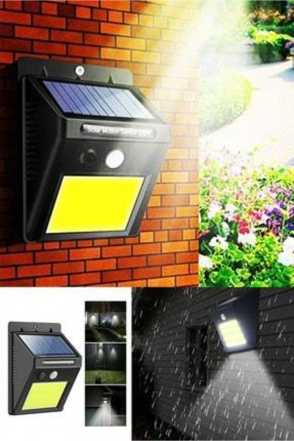 Dekoratif 2 Adet Güneş Enerjili Lamba 48 Ledli Solar Bahçe Aydınlatma Dış Mekan Yeni Teknoloji