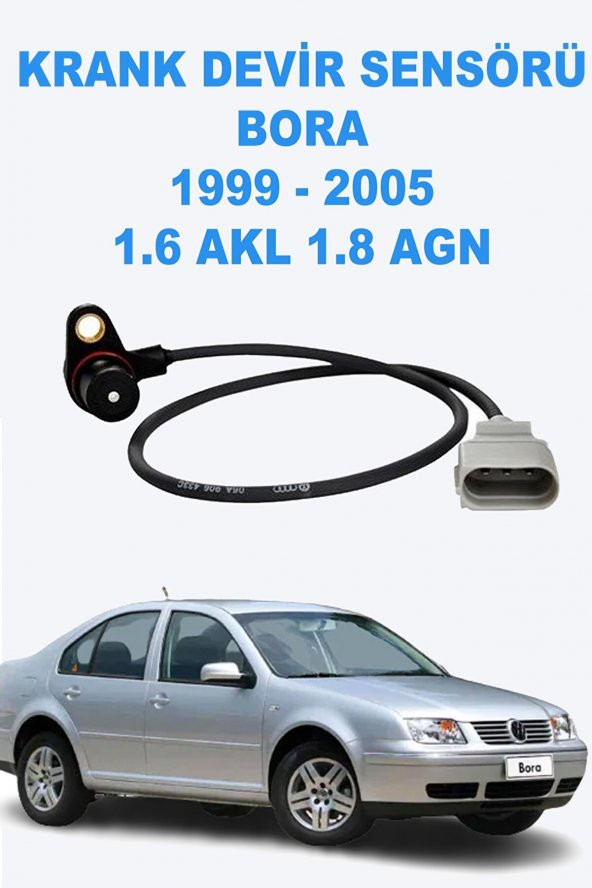 Volkswagen Bora 1999 - 2005 1.6 Akl 1.8 Agn Krank Devir Sensörü - 06A906433C
