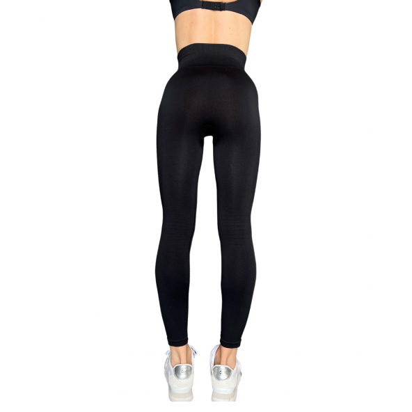 Fitinsane Seamless Toparlayıcı Siyah Spor Tayt - 6