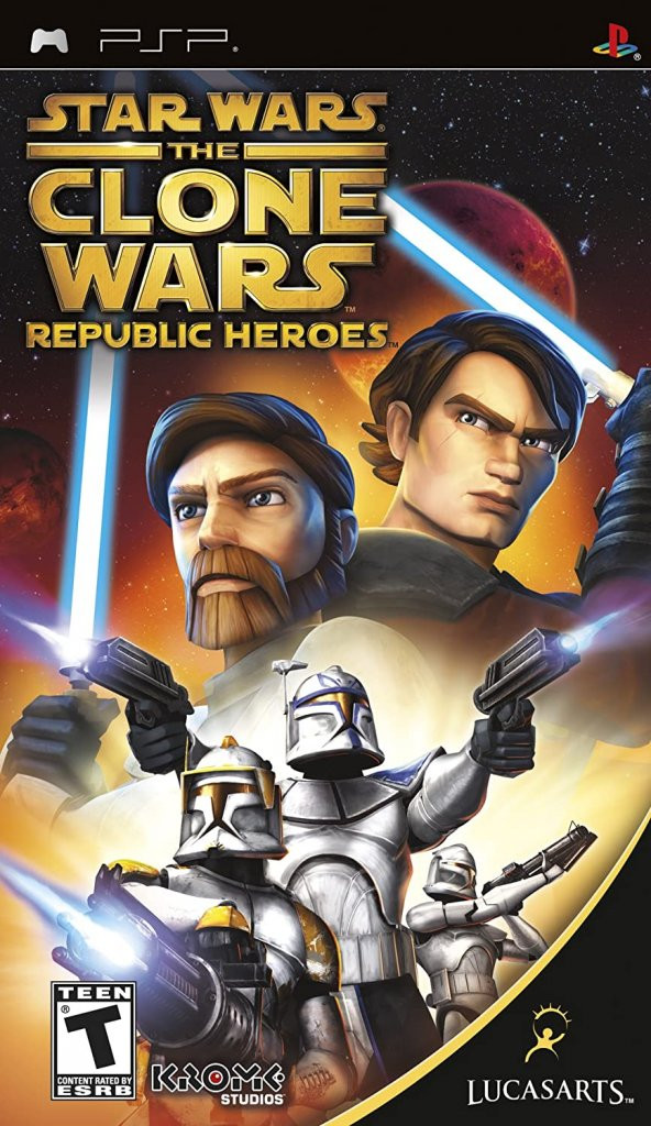 Star Wars The Clone Wars Republic Heroes PSP Oyun PSP UMD Oyun Kutusuz