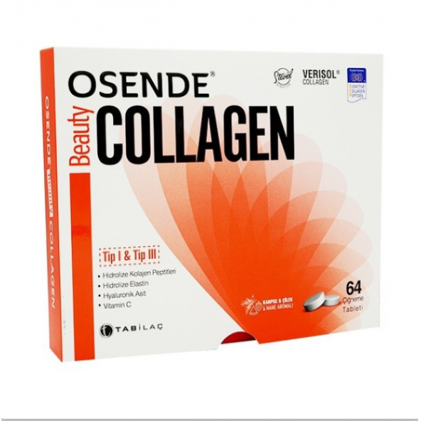 Osende Beauty Collagen 64 Çiğneme Tableti
