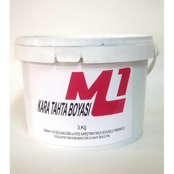 M1 ART Kara Tahta Boyası 3.kg