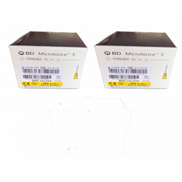 BD MİCROLANCE MEZOTERAPİ İĞNE UCU 30G X 13MM 100 ADET X2 KUTU