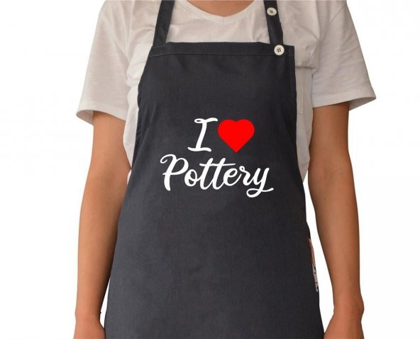 Stylish Atölye Önlüğü - Love - Resim 2