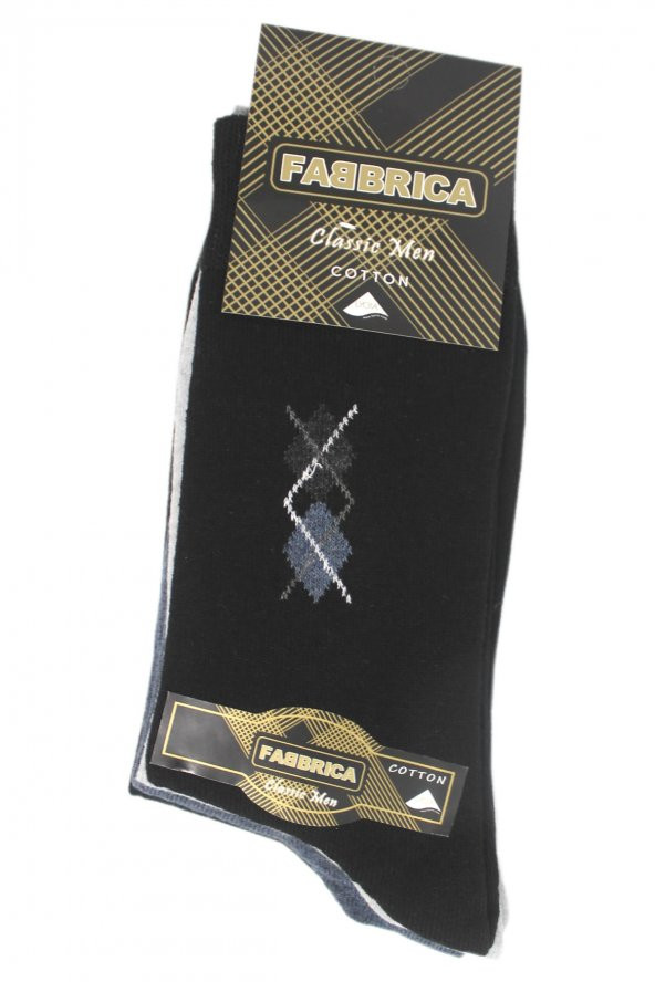 Fabbrica Kışlık Yeni Üretim Likralı Uzun Erkek Soket Çorap - 4