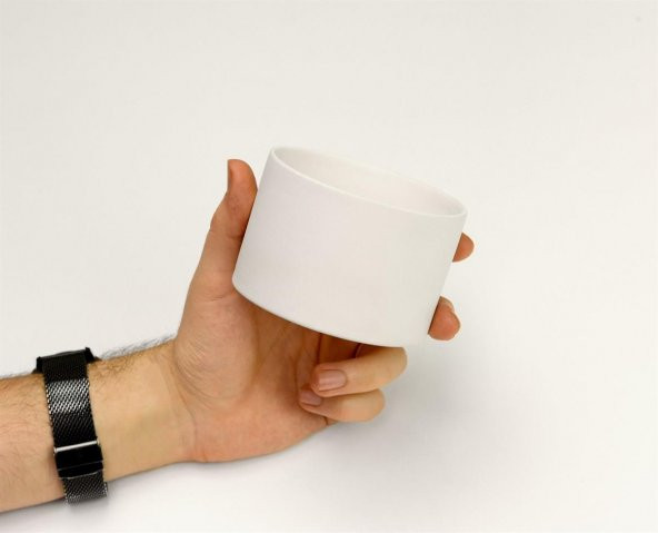 Luna Kupa Bardak | Seramik Bisküvi (Ham Ürün) - 2