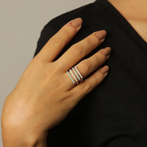 Cetaş Minima Renkli Yüzük ürün görseli 1