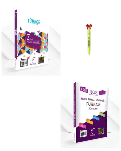 7.Sınıf ROS Türkçe ve Türkçe Soru Bankası
