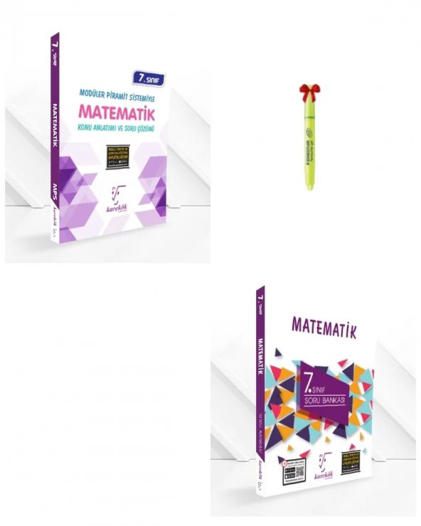 7.Sınıf Matematik Konu Anlatımı ve Soru Bankası