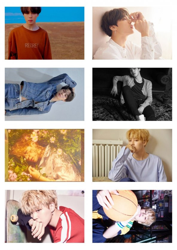 BTS BTS " Jimin " Fotokart Seti