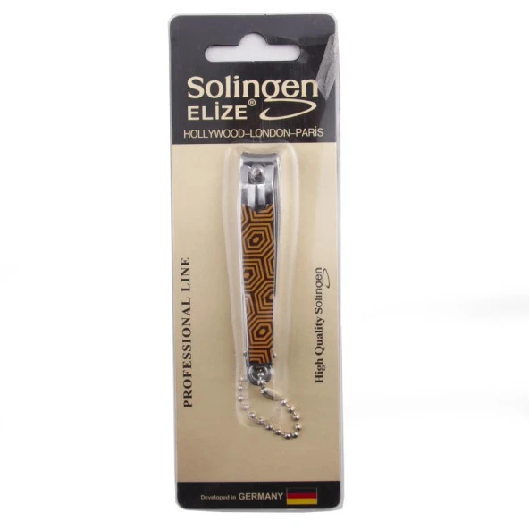 SOLİNGEN ELİZE TIRNAK MAKASI BÜYÜK BOY DESENLİ KOD 386 - 1