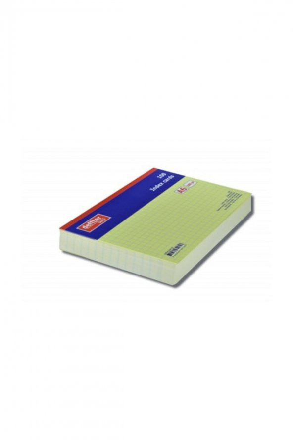 Index Kartı A6 Sarı Kareli - 2