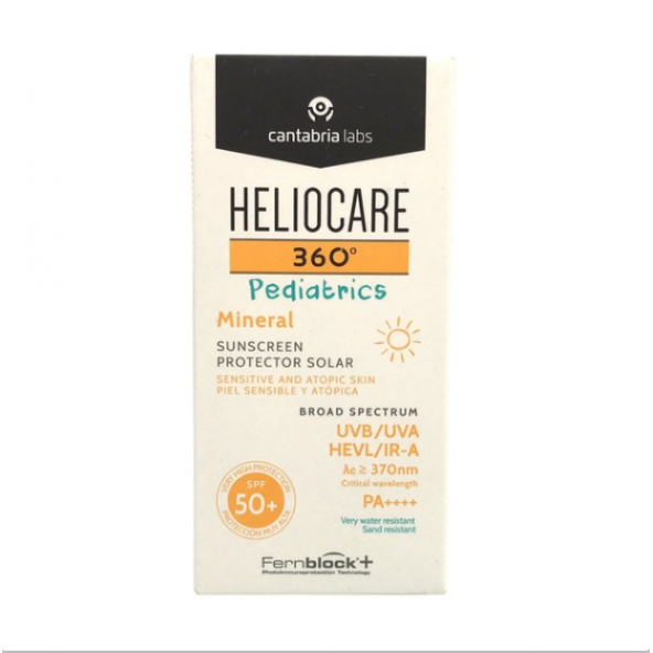 Heliocare 360 Pediatrics Mineral Sunscreen Spf50 50 Ml