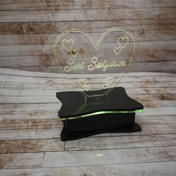 Kalpli Mor Gece Lambası - 2