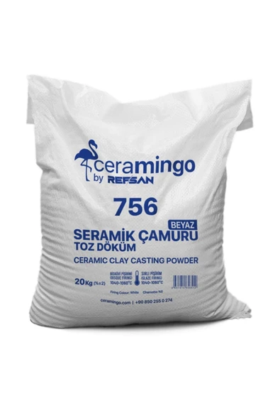 Seramik Çamuru Döküm Toz (1050°C) 5 kg
