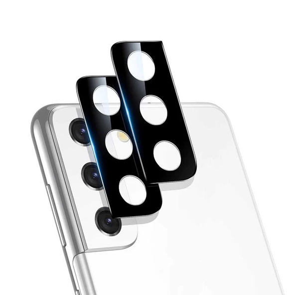 Galaxy S21 Zore 3D Kamera Camı Koruyucu - Resim 2