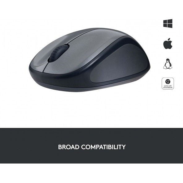 LOGİTECH M235 KABLOSUZ MOUSE 910-002201 - 6