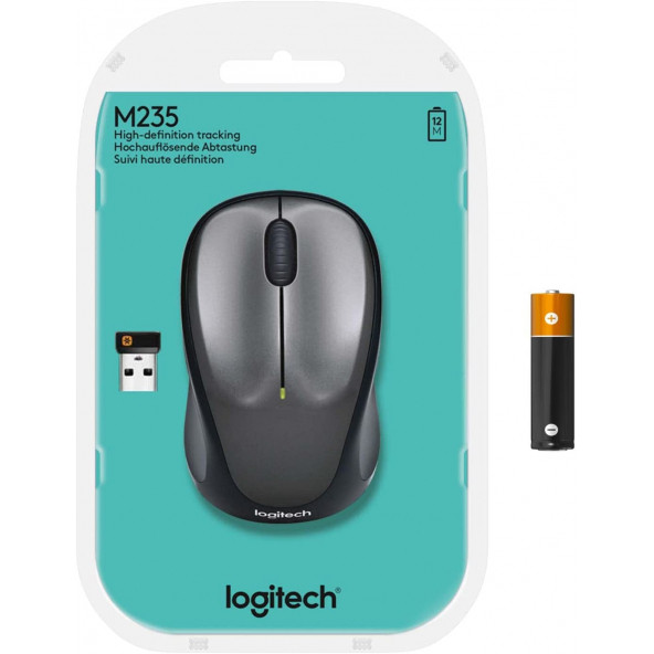 LOGİTECH M235 KABLOSUZ MOUSE 910-002201 - 7