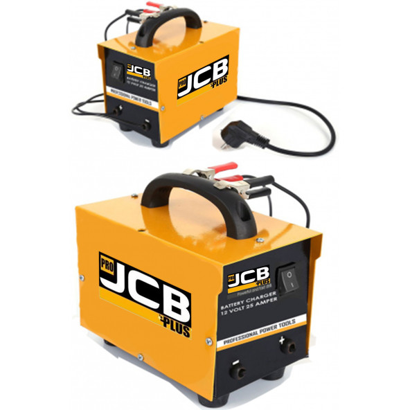 ProJcb Plus American Professıonel 12 V 25 Ah Hızlı Güçlü Akü Şarj Cihazı 105 Ampere Kadar Şarj Eder - 2