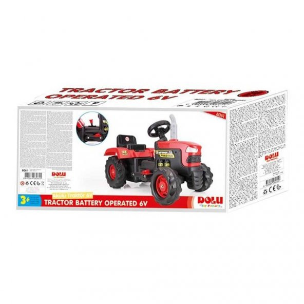 8061 Dolu, Akülü Traktör 6 Volt - 3