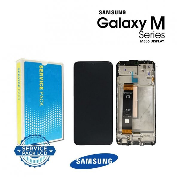 Samsung M336 M33 Lcd Ekran + Dokunmatik Çıtalı 100 Kvk Orjinal