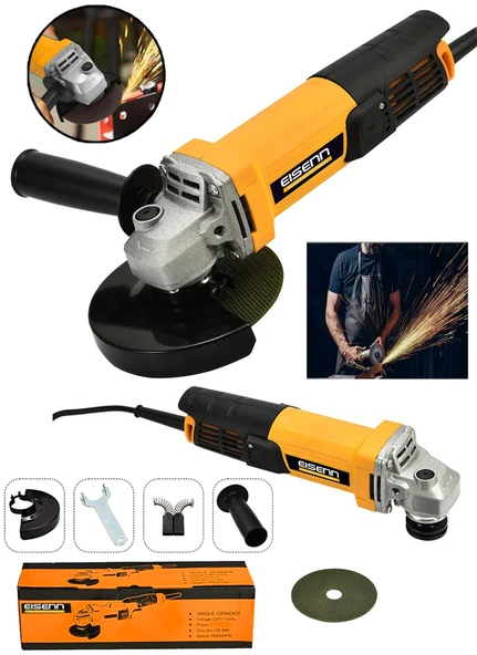 Eisenn German X-Drive Spiral Avuç Taşlama Metal Profil Kesim Makinesi ürün görseli 1