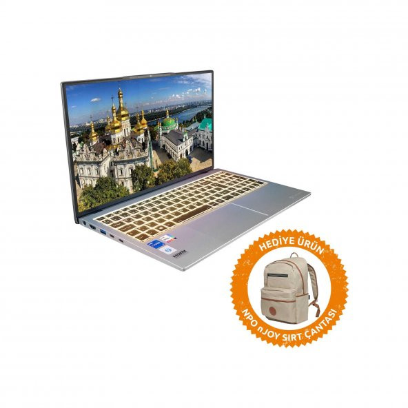 Everest EverBook EB-21R23 i5-1135G7 64GB 512SSD+1TBSSD 15.6" FullHD FreeDOS Taşınabilir Bilgisayar