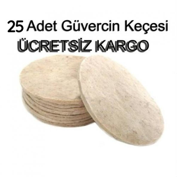 25 Adet Güvercin Keçesi Güvercin Folluk Keçesi Kuş Keçesi Yuvalık Keçesi