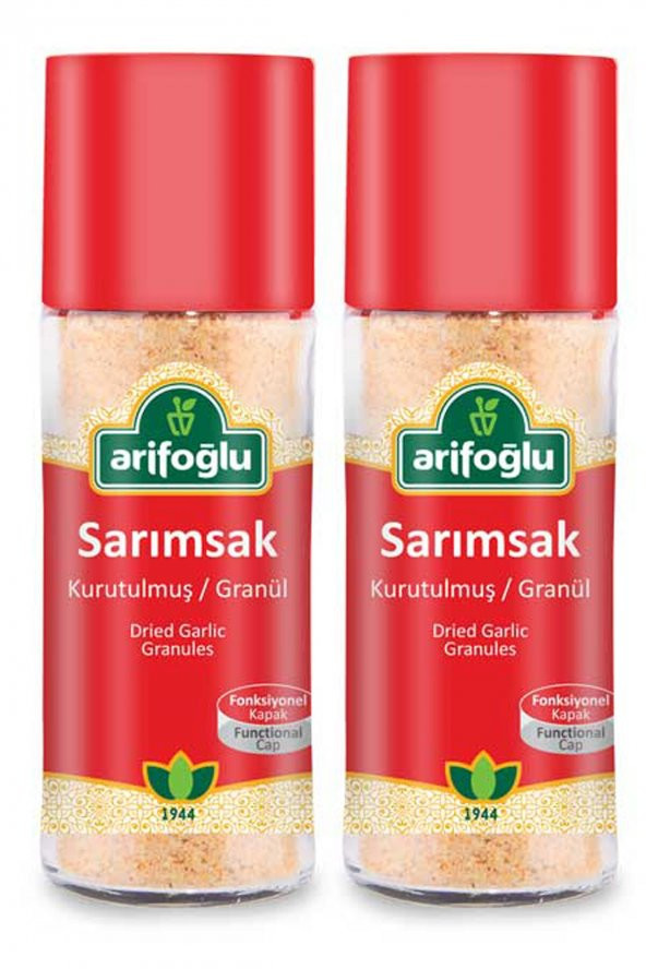 Sarımsak (Granül) Cam 65g (2 Adet) - 1