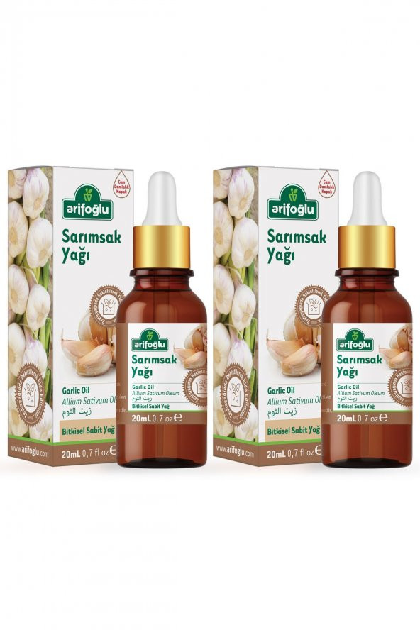 Arifoğlu Sarımsak Yağı 20ml 2 Li Set