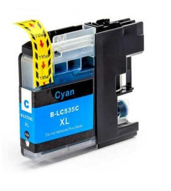 Brother LC535XL (10ML) Muadil Mavi Inkjet Kartuş