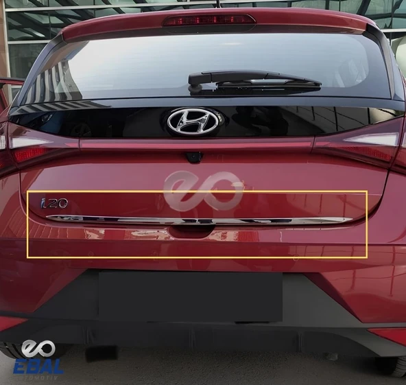 Hyundai İ20 Krom Bagaj Alt Çıtası 2020 Ve Üzeri P.Çelik - Resim 2