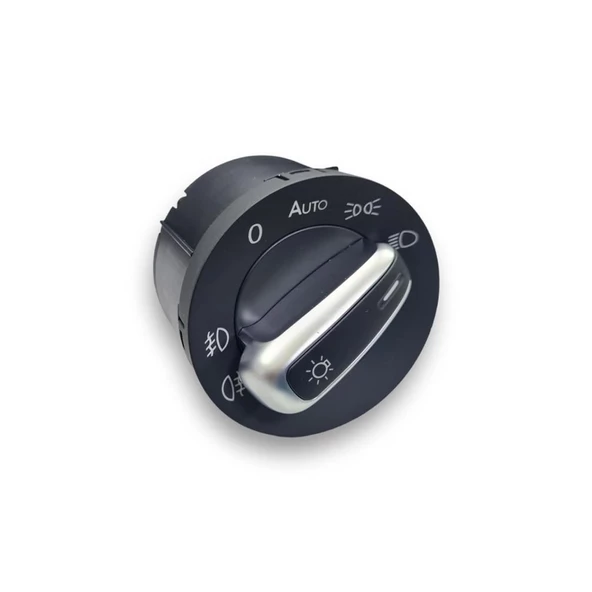 VW Tiguan 2012-2015 Far Anahtarı Auto Otomatik Krom 3C8941431A - 3