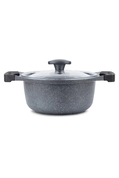 Thermoad Graneu 20 cm Derin Tencere Gri - 2