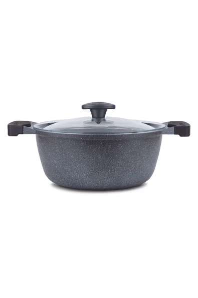 ThermoAD | Derin Tencere | Graneu Serisi | Gri | 24 cm - 2