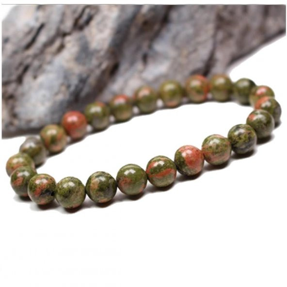 Unakit Erkek Doğal Taş Bileklik