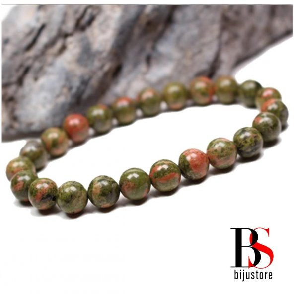 Unakit Erkek Doğal Taş Bileklik - 2