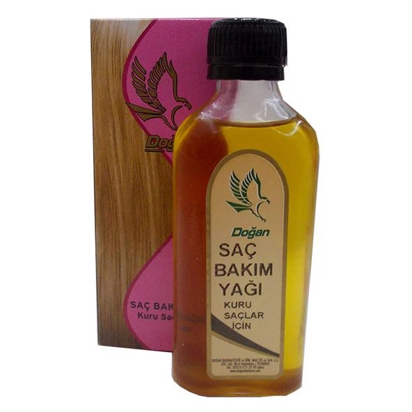 Bitkisel Yağ Kuru Saçlara Cam Şişe 100 ML - Resim 4