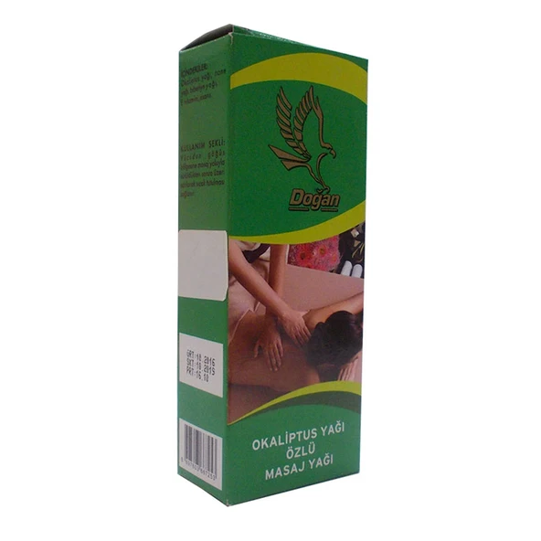 Okaliptuslu Masaj ve Bakım Yağı Cam Şişe 100 ML - Resim 3